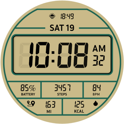 Retro Watch Face
