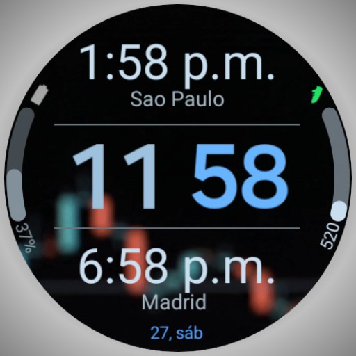 Multi-Zone Watch Face