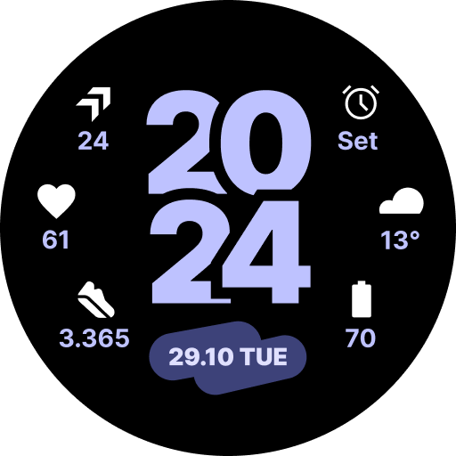 Simple Pixel - Watch Face