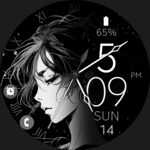 Anime v3 elegant watch face