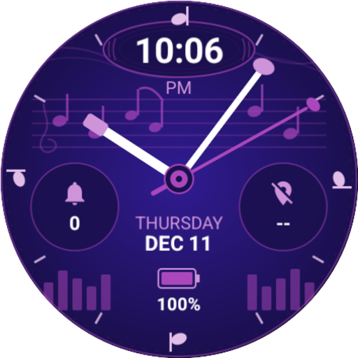Music Vinyl Watch Face