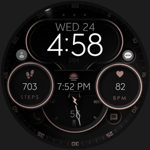 Dream 123 modern watch face
