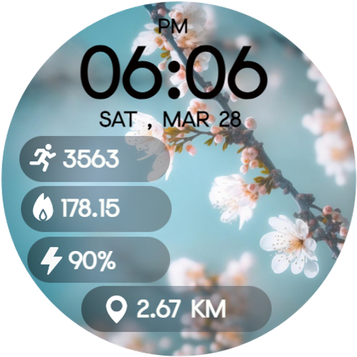 Spring Blossom Watch Face