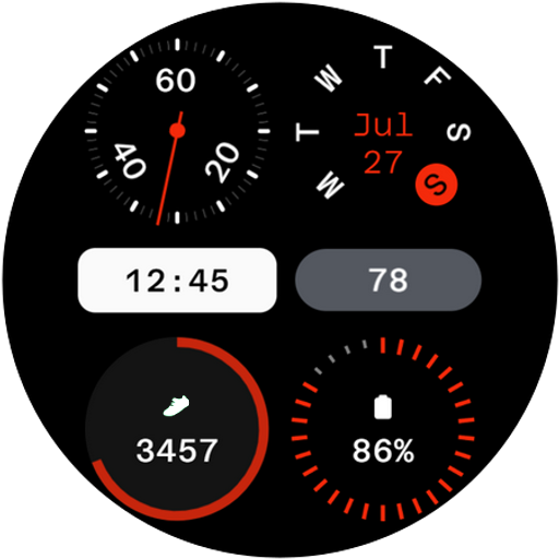 Dashboard Watch Face