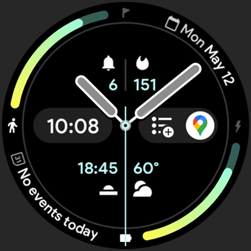 Fit Dash A: Watch face