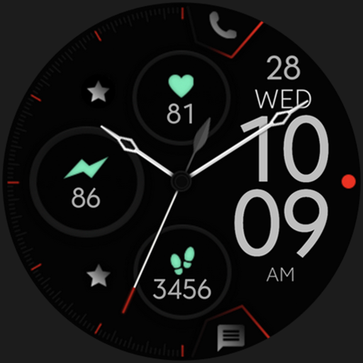 Minimal Black v3 Watch Face