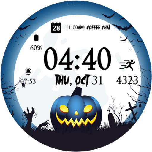 Halloween Pumpkin Watch
