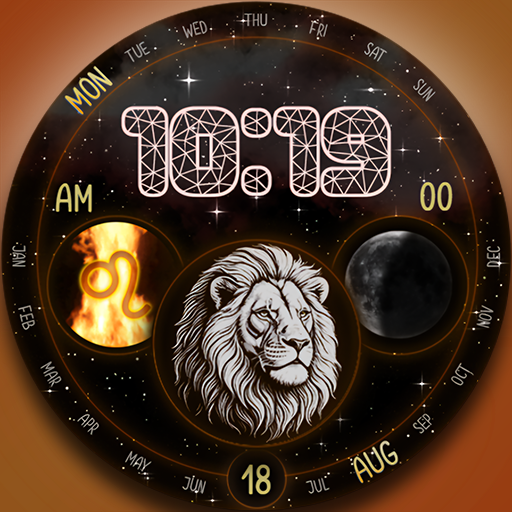 LEO: Zodiac Watch Face