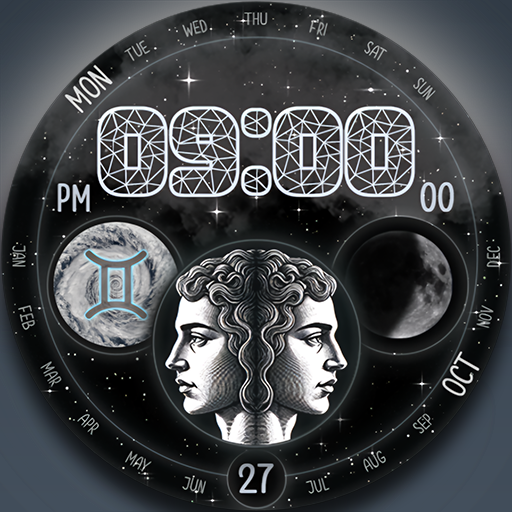 GEMINI: Zodiac Watch Face