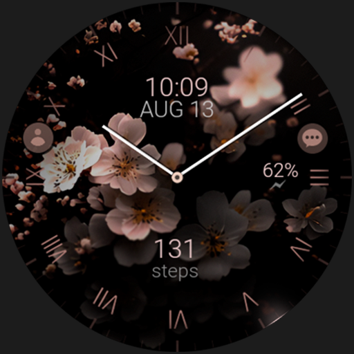 Spring Bloom 2 pink watch face