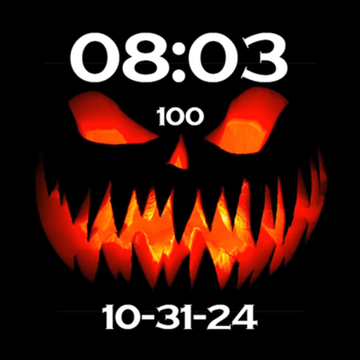 Halloween Scary Pumpkin Fire