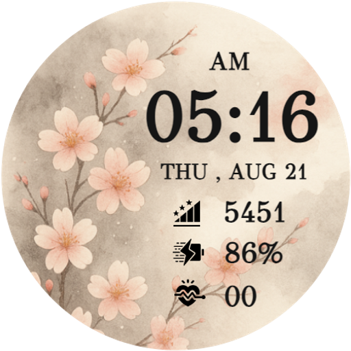 Blossom Elegance WatchFace