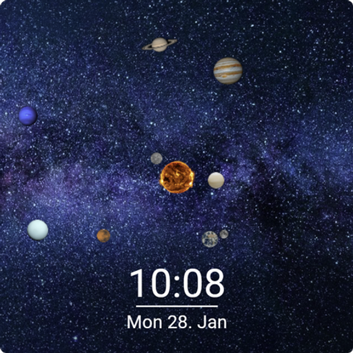 Solar System Watch Face