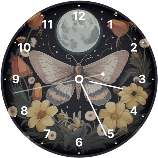 Butterfly Bloom Watch Face