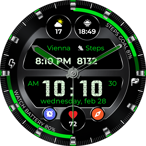 ChronoFlex Watch Face
