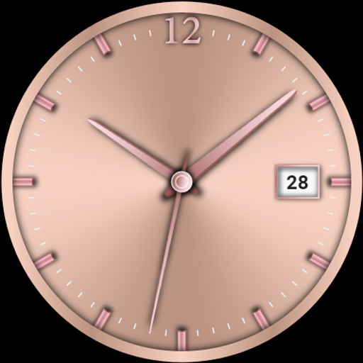 CWF017 Rose Gold Watch Face