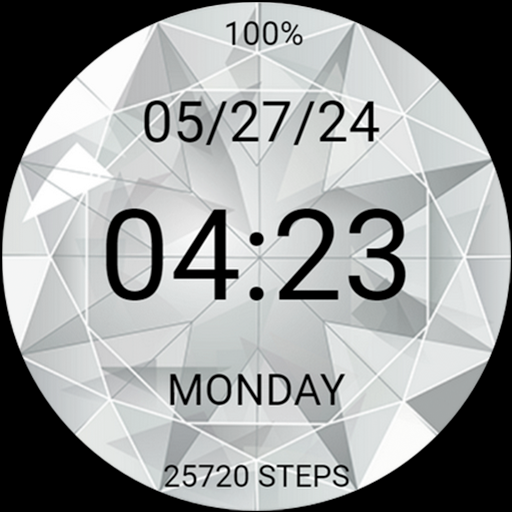 Big Diamond Digital Watchface