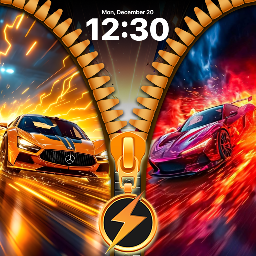 Zipper Lock Screen - Zip Theme