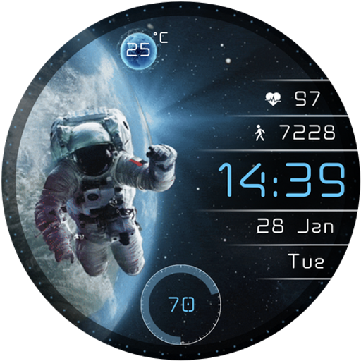 Orbit Time Watch Face