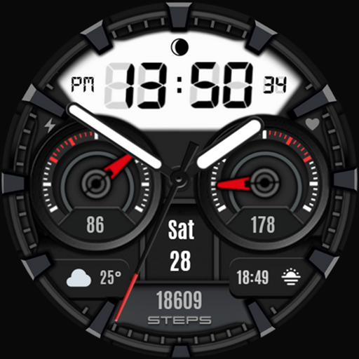 Lotus Hybrid Watch Face