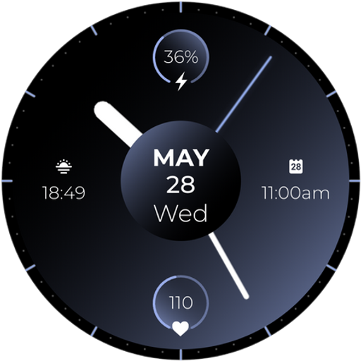 Orbit Sync Watch Face
