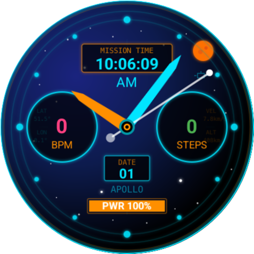 Space Mission Watch Face