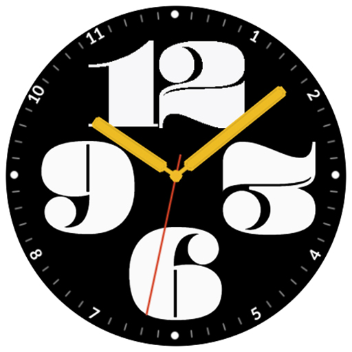 HJ Big Number WatchFace