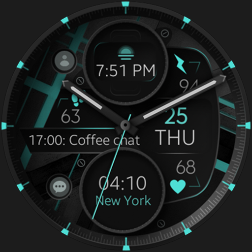Dream 133 analog watch face