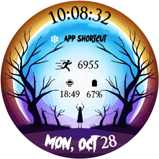 Halloween Twilight Watch Face