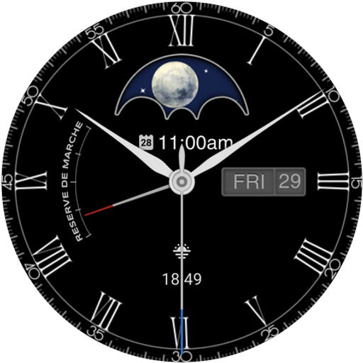Classic Moonphase Watch Face