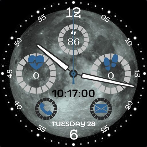 moon watch face