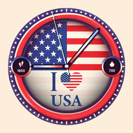 USA Flag & Pride Watchface