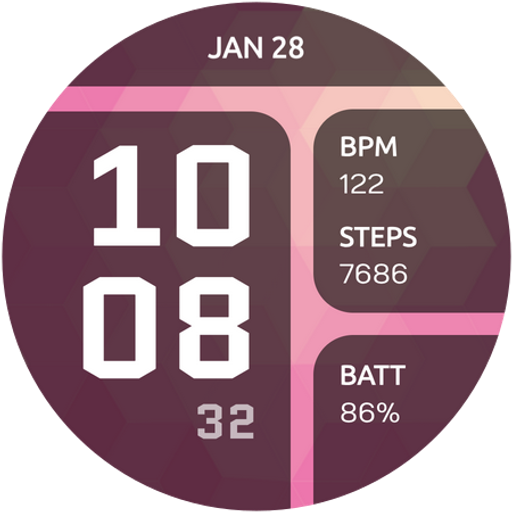 Modular: Digital Watch Face