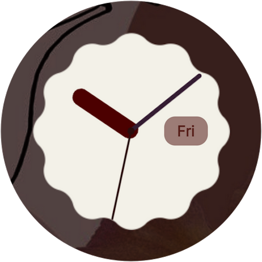 Material Analog Watch Face EXD