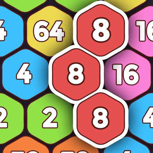 Hex 2048: Merge Puzzle Game