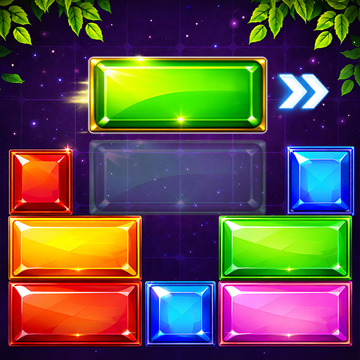 Sliding Puzzle: Jewel Blocks