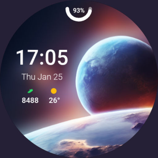 Stellar Duo watch face