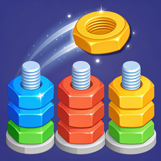 Nuts Color Sort: Sorting Games