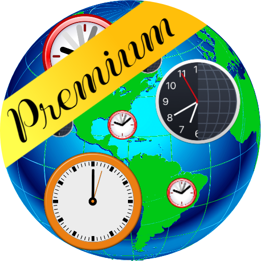 World Clock Time Zones Widget