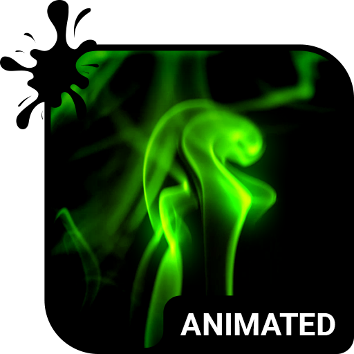Neon Smoke Wallpaper
