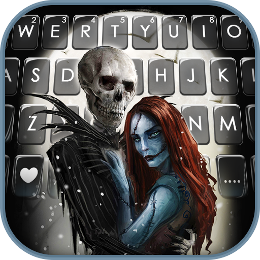 Horror Couple Skull Theme