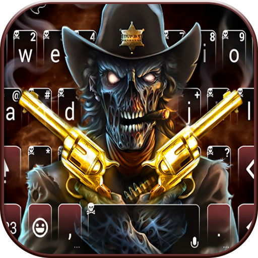 Western Skull Gun Theme