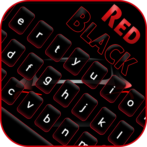 Black Red Keyboard