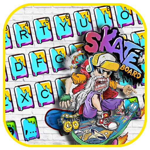 Graffiti Skater Keyboard Backg