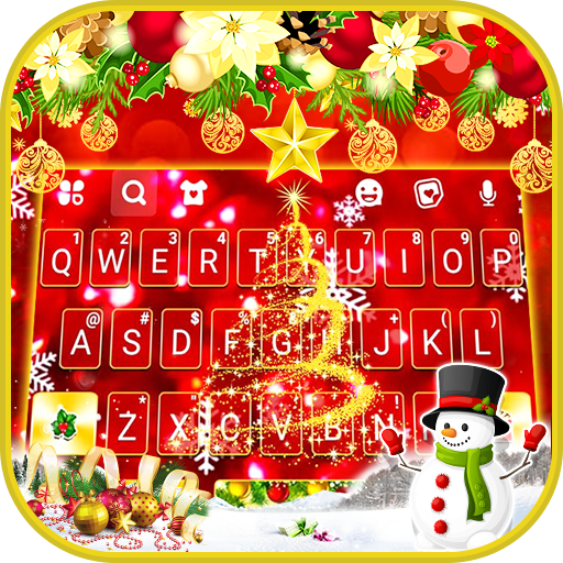 Gold Red Christmas Theme