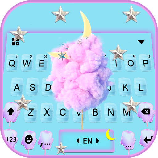 Cotton Candy Pink Keyboard Bac