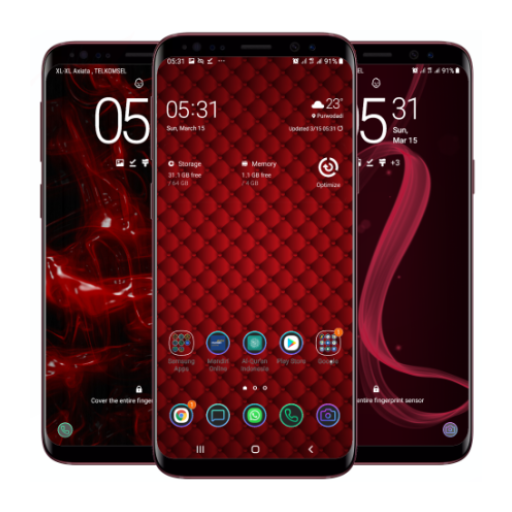 Dark Red Wallpaper