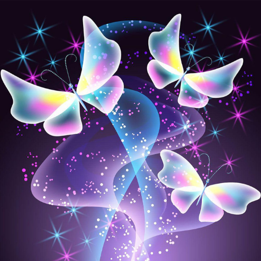 Neon Butterfly Wallpapers