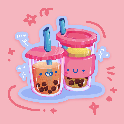 Boba Milk Tea Wallpaper