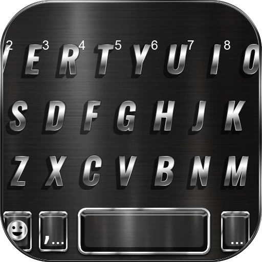 Cool Black Metal Keyboard Back